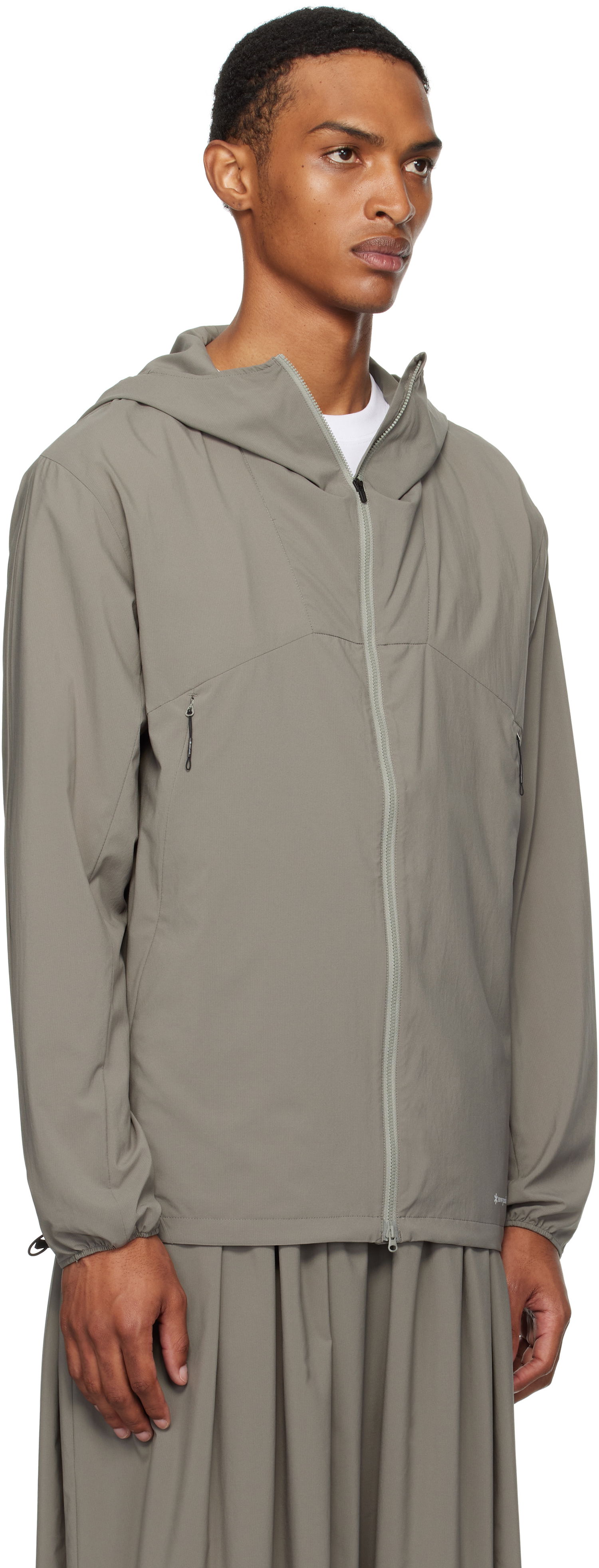 Jakke Snow Peak Snow Peak Shadow Ripstop Jacket Grå | JK-25SU004, 1