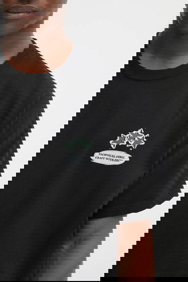 T-shirt Neighborhood NEIGHBORHOOD NH. TEE SS-12 Print T-Shirt Sort | 251PCNH.ST12, 3