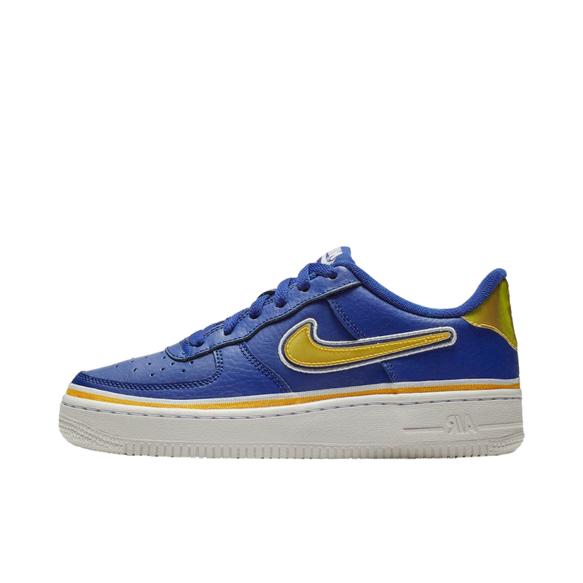 Sneakers og sko Nike Air Force 1 Low NBA Warriors Blå | AR0734-400