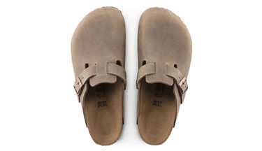Sneakers og sko Birkenstock Boston Oiled Leather Grå | 960811, 2