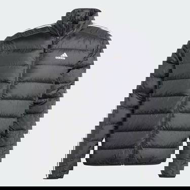 Jakke adidas Originals Essentials 3-Stripes Light Down Sort | HZ4431, 3