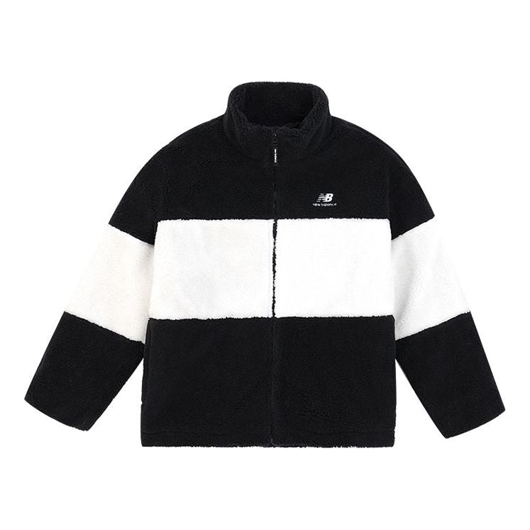 Sweatshirt New Balance Classic Warm Fleece Jacket Sort | 6DC44823-BK