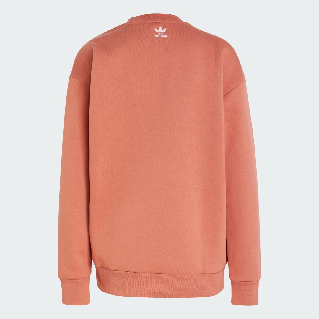Sweatshirt adidas Performance Boyfriend Crew Sweatshirt Orange | HY8732, 1