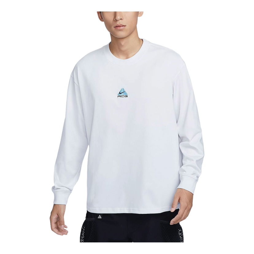 T-shirt Nike ACG ACG Lungs Long Sleeve T-Shirt Hvid | DR7754-122