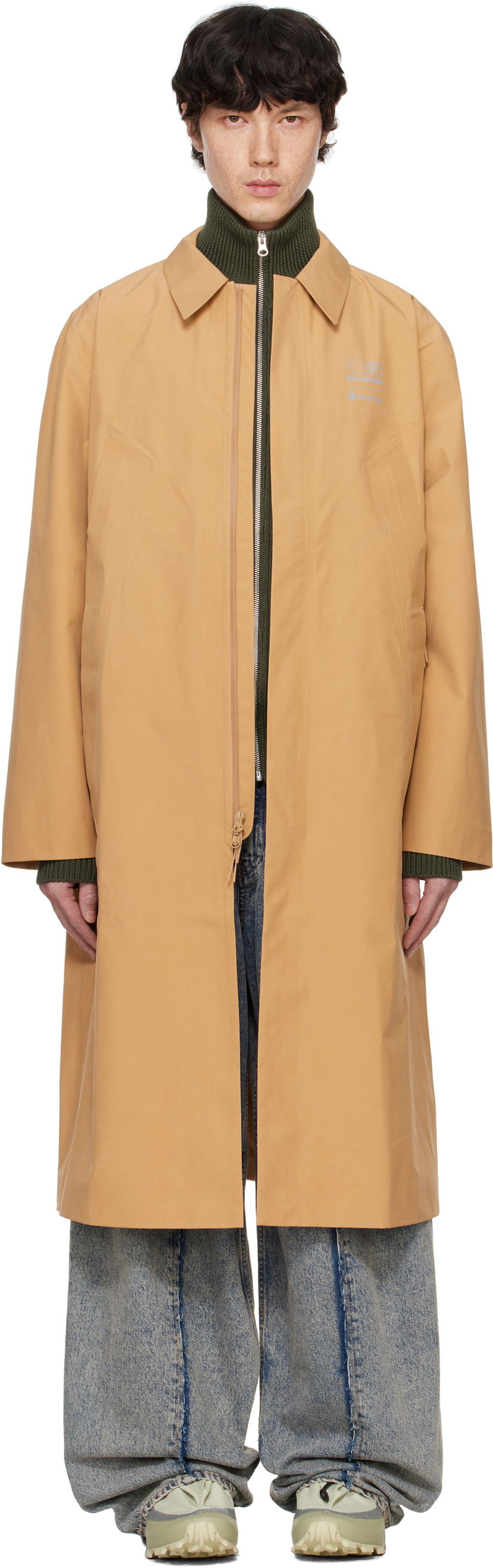 Frakker Maison Margiela Edition Trench Coat Beige | SH0AH0003 M35200