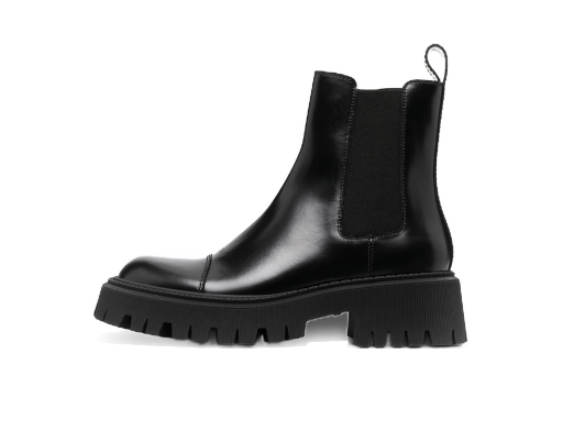 Sneakers og sko Balenciaga Leather Ankle Boots Sort | 636599WA8E91000
