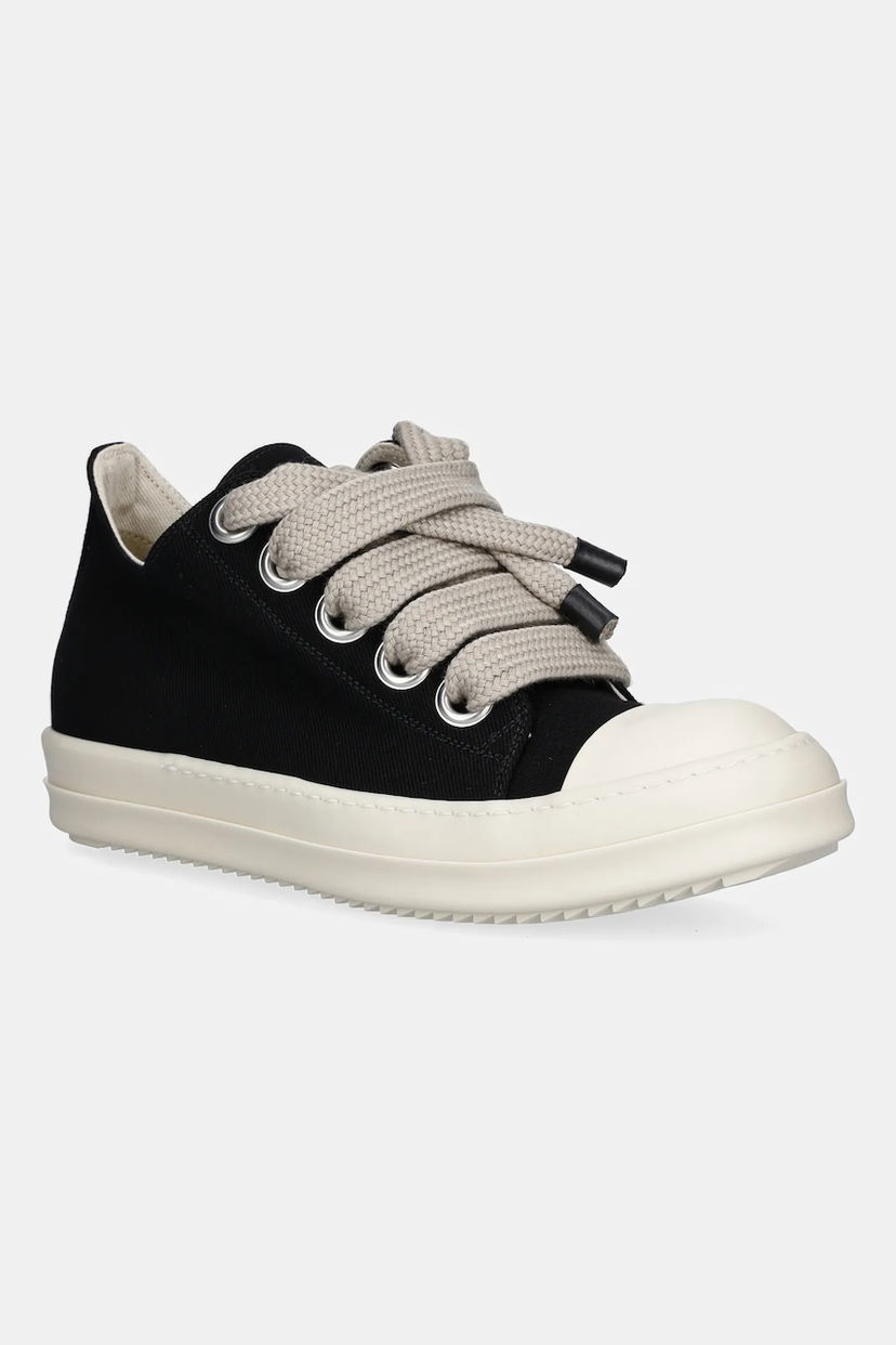Sneakers og sko Rick Owens Rick Owens DRKSHDW Jumbolace Low Sort | DU02E7819.DOW2