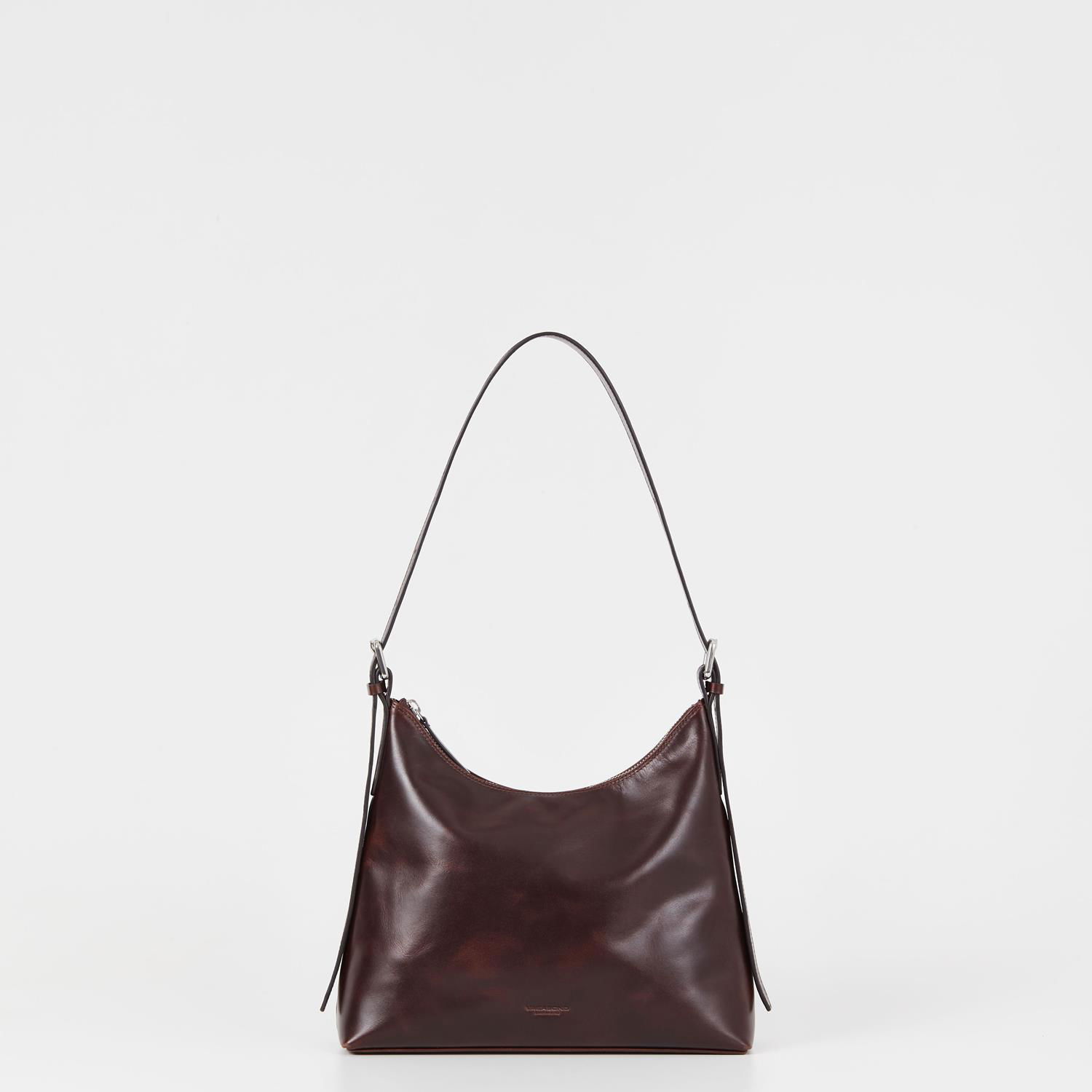 Håndtaske Vagabond Vagabond Bari Leather Shoulder Bag Brun | BN01-001-31, 0