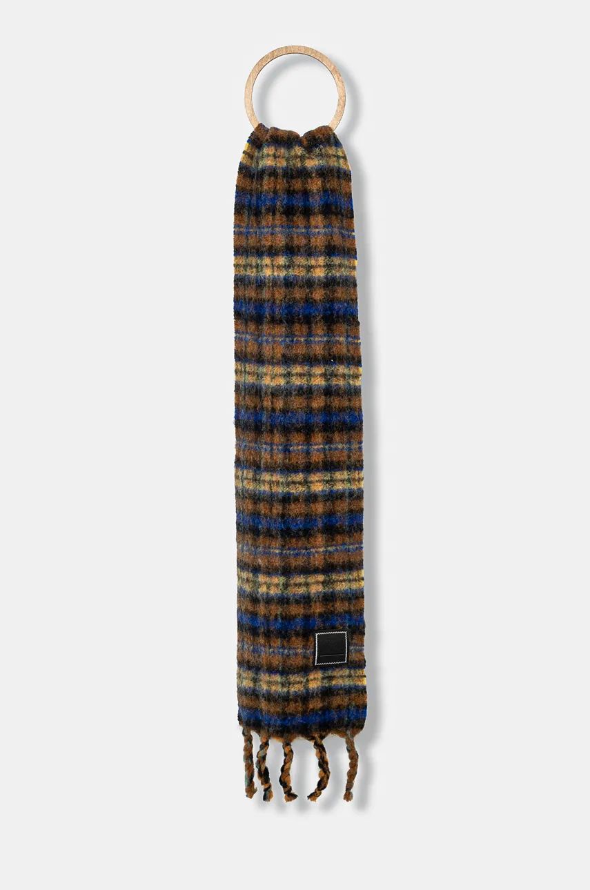 Tørklæde ADER ERROR Brown Plaid Wool Scarf Brun | BN01FWAC0402BR, 0