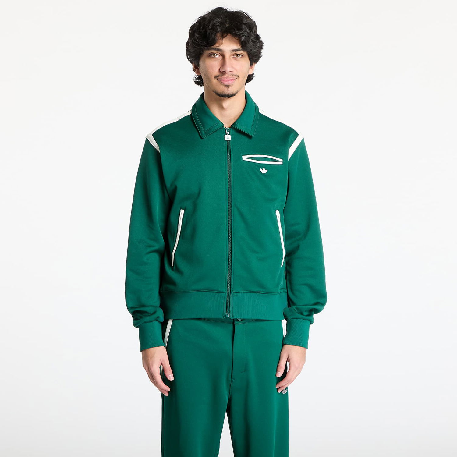 Træningsdragt adidas Originals Premium Track Top Grøn | JN4475, 0