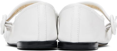 Tøj Repetto Repetto Georgia Square-Toe Mary Jane Ballerina Flats Hvid | V4141VE, 1