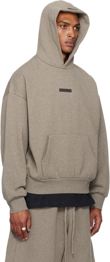 Sweatshirt Fear of God Fear of God ESSENTIALS Fleece Hoodie, Classic Fit Grå | 192SP252053F, 1