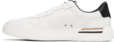 Tøj og tilbehør BOSS BOSS Signature-Stripe Detail Trainers Sort | 50542538, 3