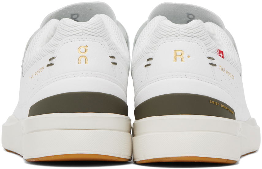 Sneakers og sko On Running The Roger Centre Court White Olive Hvid | 3MD30241528, 1