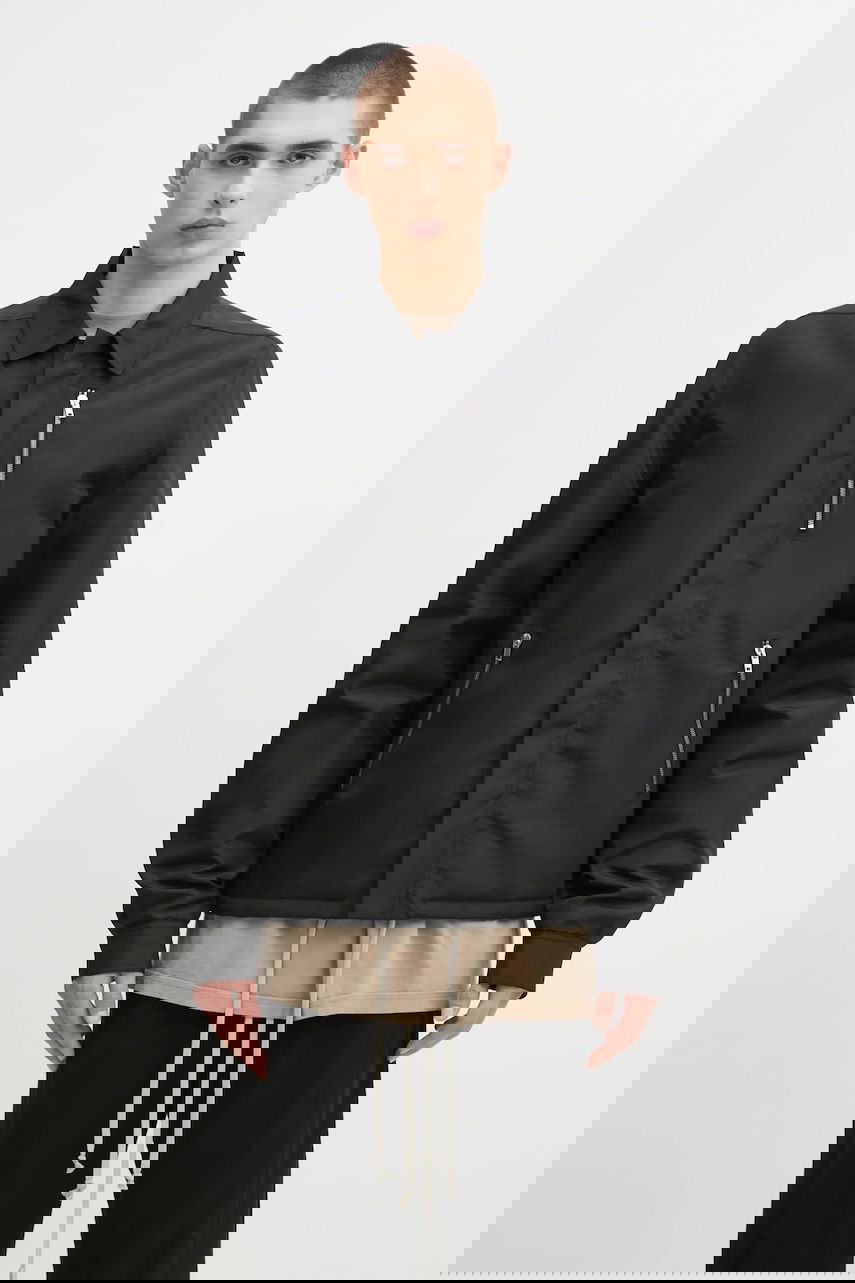 Jakke Rick Owens Rick Owens DRKSHDW Zipfront Jacket Sort | DU02E7775.NCV, 0