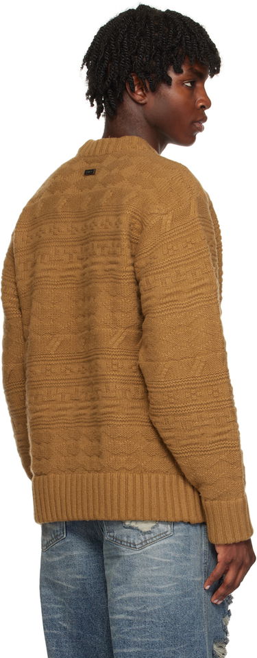 Sweater ADER ERROR Oversized Knit Sweater Brun | BMADFWKT0305BG, 2