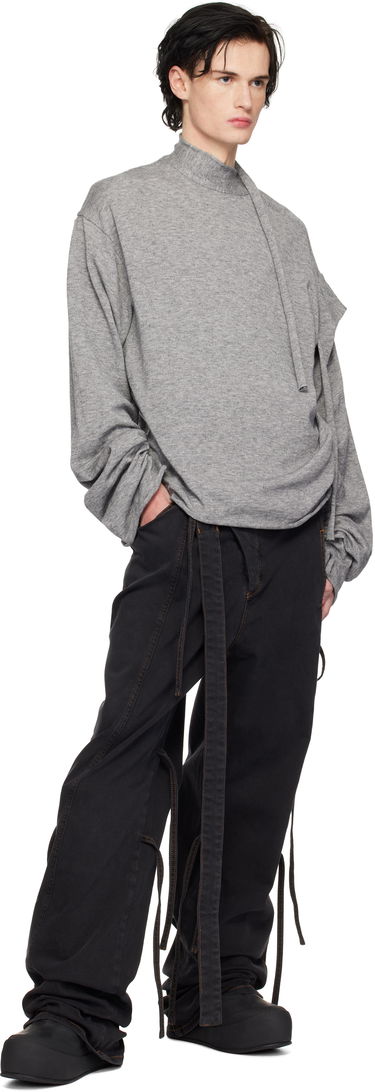 Jeans Ottolinger Ottolinger Signature Wrap Jeans Sort | 2217080111, 3