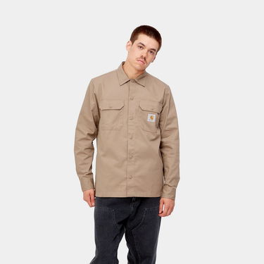 Skjorte Carhartt WIP L/S Master Shirt "Leather" Beige | I027579_8Y_XX, 3