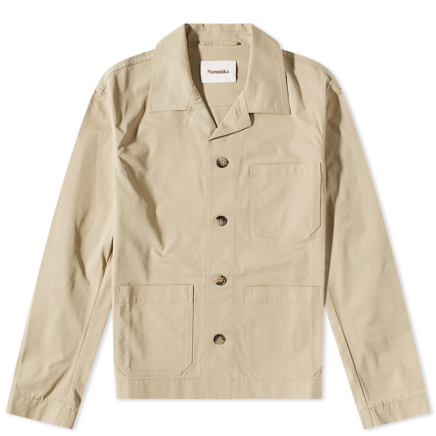 Jakke Nanushka Nanuskha Saon Chore Jacket Beige | NM23RSOW01284, 0