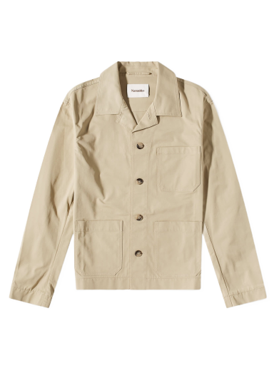 Jakke Nanushka Nanuskha Saon Chore Jacket Beige | NM23RSOW01284