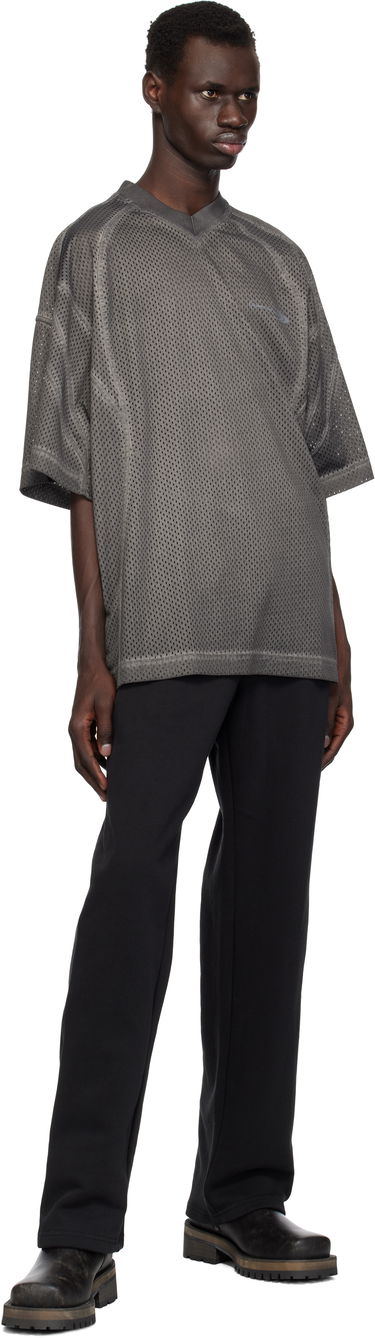 Jersey Alexander Wang Alexander Wang Mesh Short Sleeve T-Shirt Grå | UCC1251733, 3