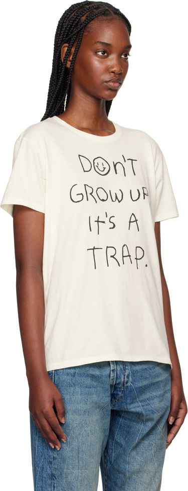 T-shirt R13 R13 'Don't Grow Up' T-Shirt Hvid | R13WK001-K108B, 1