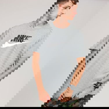 T-shirt Nike NSW Tee Icon Futura Grå | AR5004-063, 0