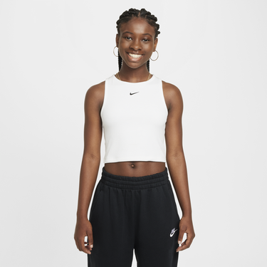 Crop top Nike Crop Top Hvid | FZ5551-100, 0