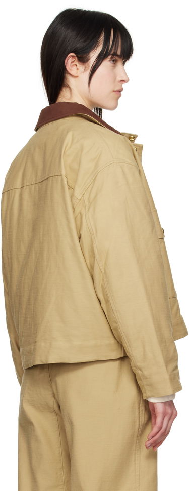 Jakke rag & bone Rag & Bone Nonie 2-in-1 Twill Jacket Beige | WAW25S20167516, 2