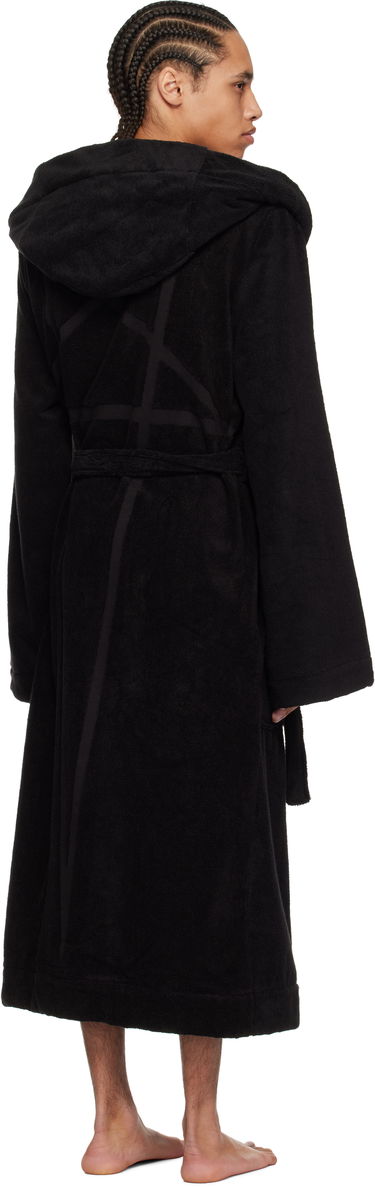 Pyjamas Rick Owens Rick Owens Beach Hooded Bathrobe Sort | RH0000002 SPO1, 2