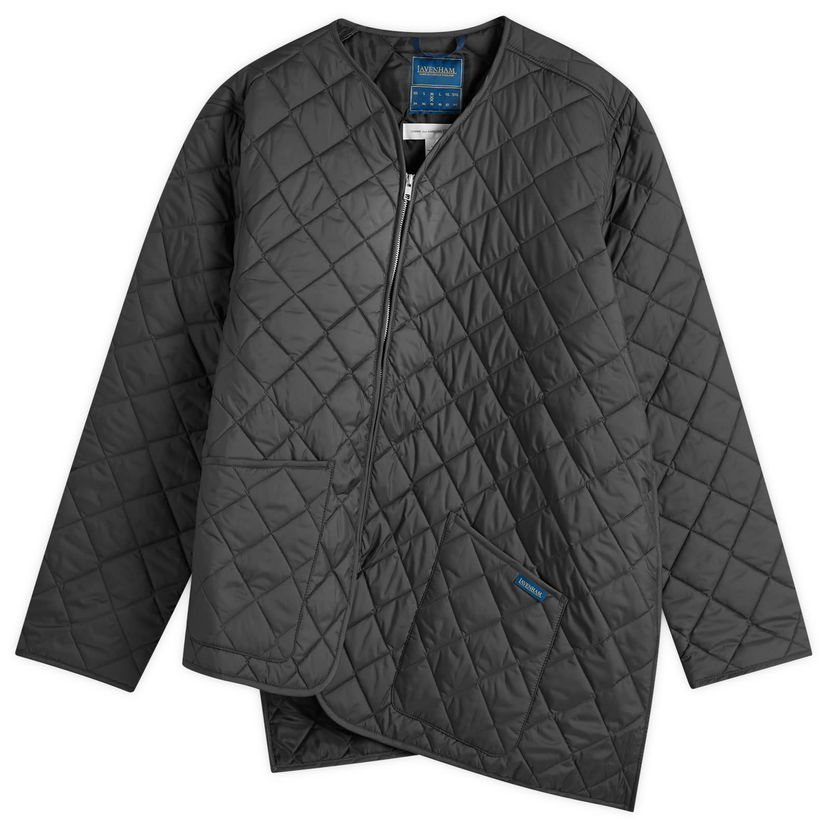 Vest Comme des Garçons Thornham Quilted Jacket Sort | FN-J521-1