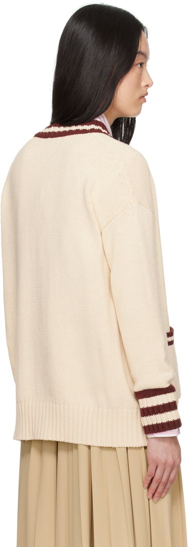 Sweater Max Mara Weekend Max Mara Vicolo Knit Cardigan Beige | 2515341061600, 2
