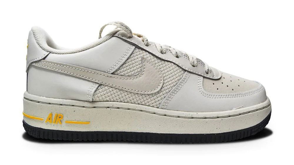 Sneakers og sko Nike Air Force 1 Low "Light Bone" GS Grå | DQ1102-001, 0