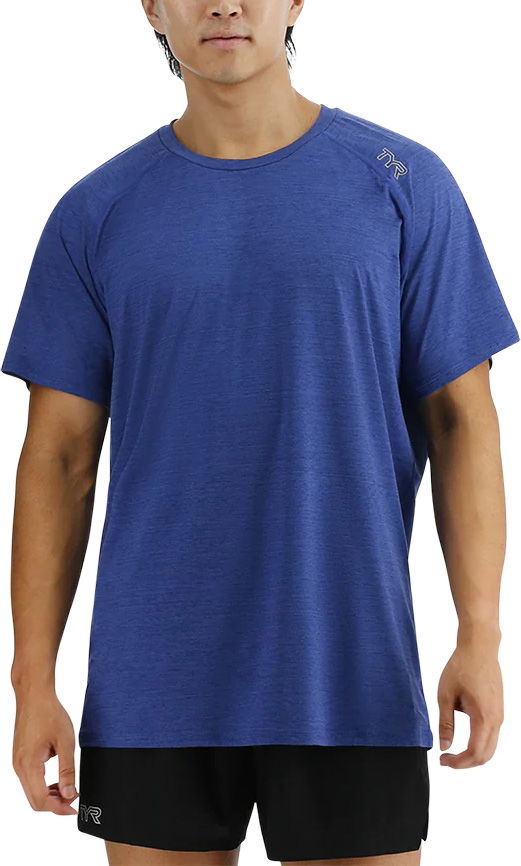 T-shirt TYR RAGLAN Short Sleeve T-Shirt Blå | mptrso3a-981