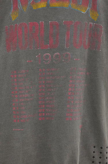 T-shirt Ksubi KSUBI Global Ekcess Graphic T-Shirt Grå | MPS25TE016, 4