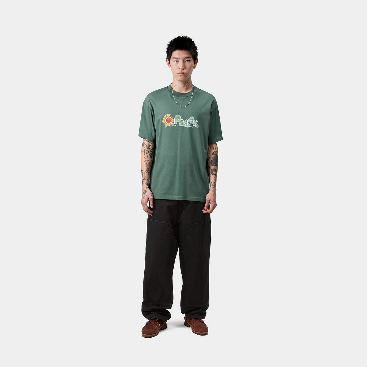 T-shirt Carhartt WIP WIP Experiential T-Shirt Grøn | I035442_9, 1