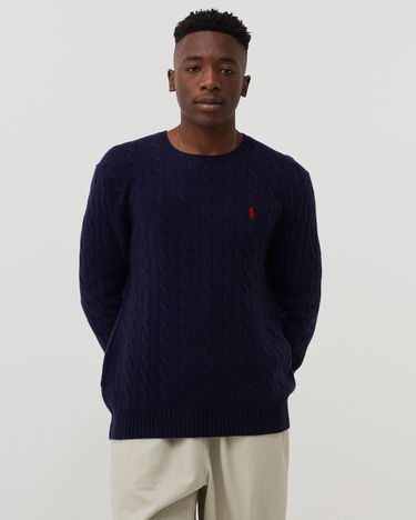 Sweater Polo by Ralph Lauren Jersey Pullover Mørkeblå | 710876762002, 2
