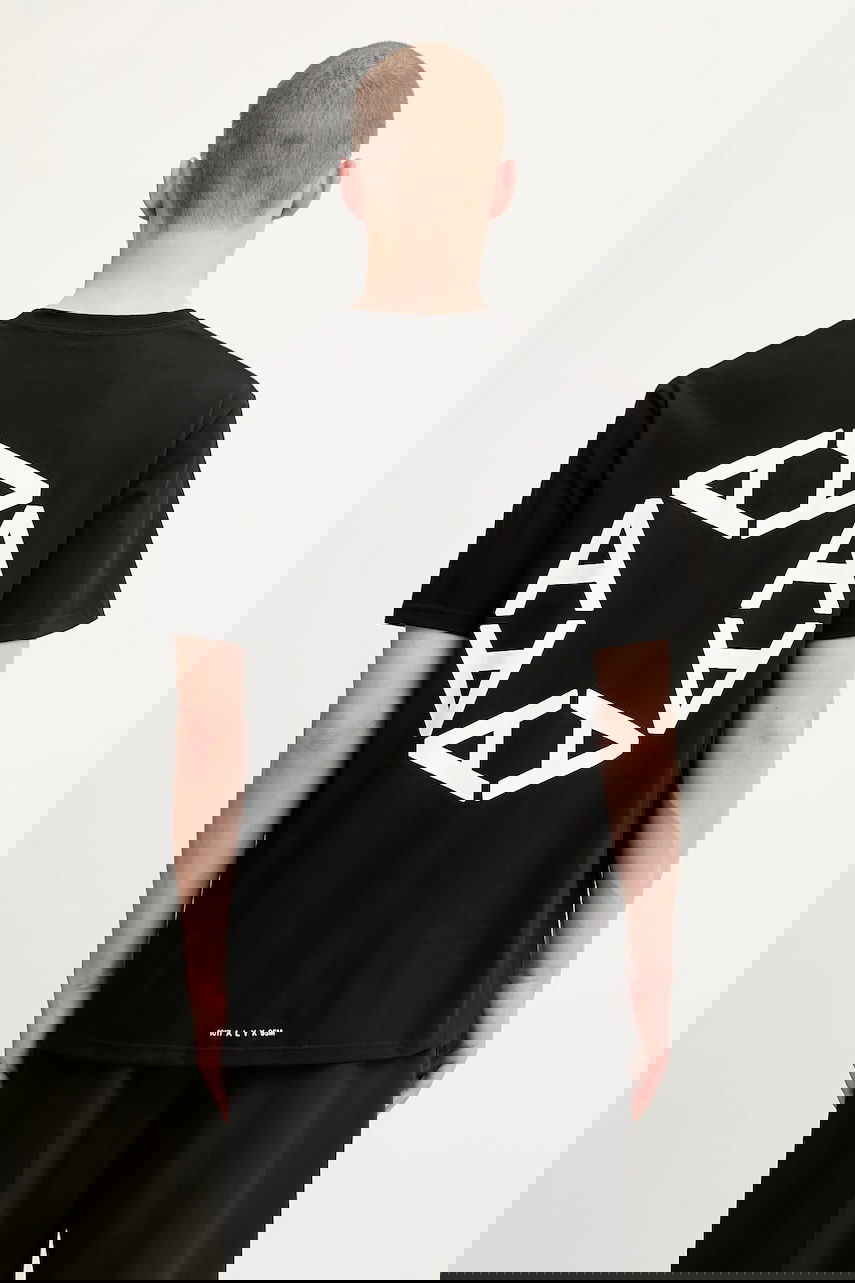T-shirt 1017 ALYX 9SM 1017 ALYX 9SM Circle Print T-Shirt Sort | AAMTS0508FA01, 0