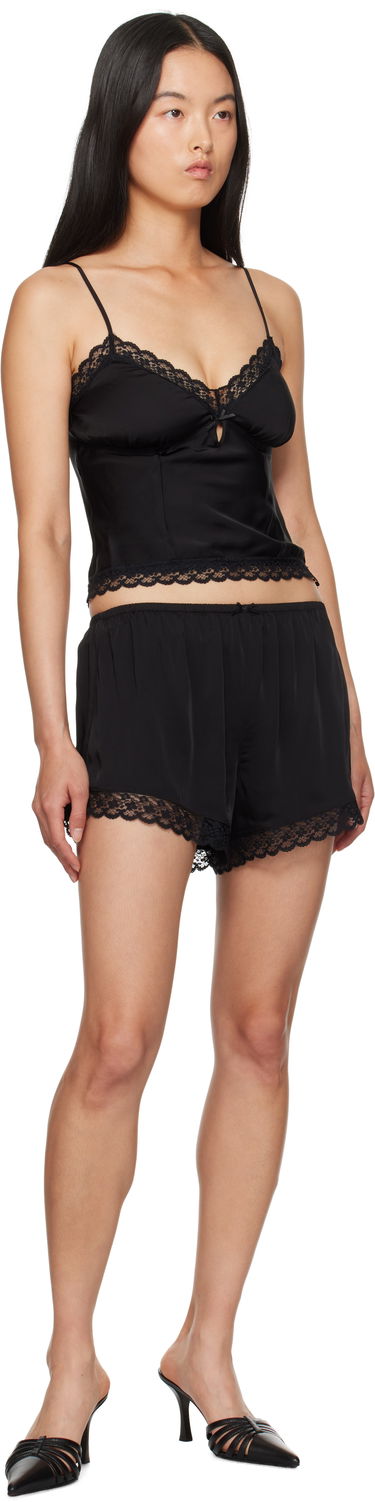 Shorts GUIZIO Guizio Ivy Lace Trim Shorts Sort | F24201W022, 3