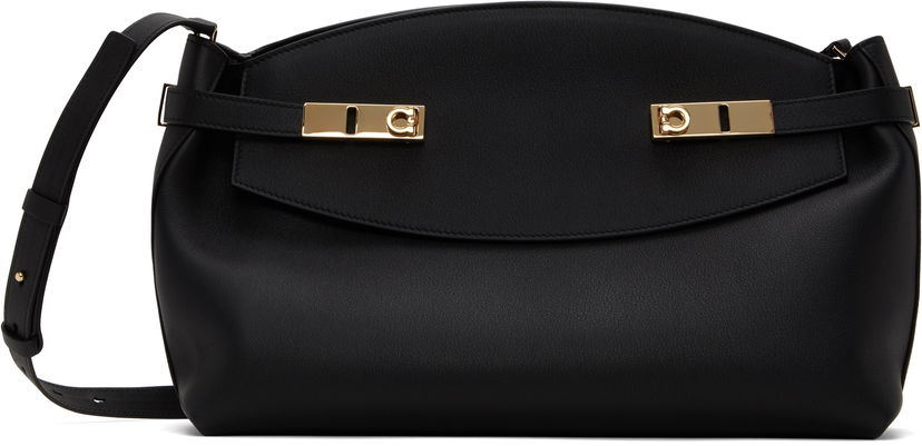 Håndtaske FERRAGAMO Salvatore Ferragamo Hug Soft Crossbody Bag Sort | 766676