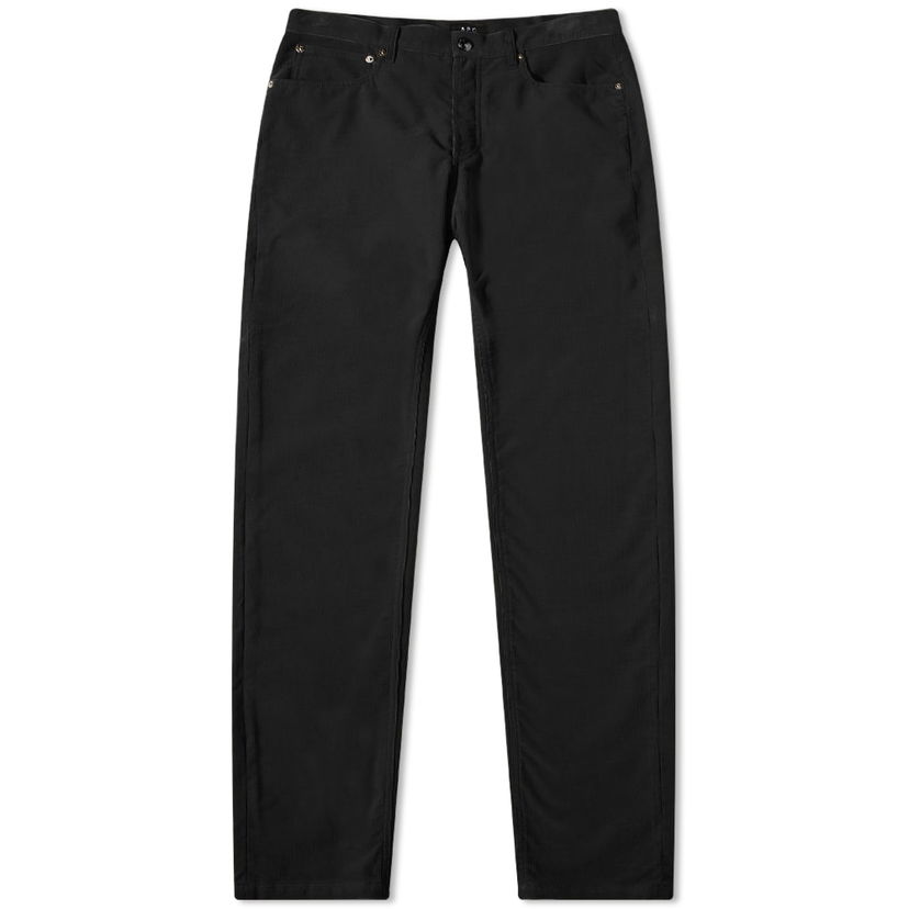 Bukser A.P.C. Petit Standard Corduroy Jeans Sort | CODBX-M09002-LZZ