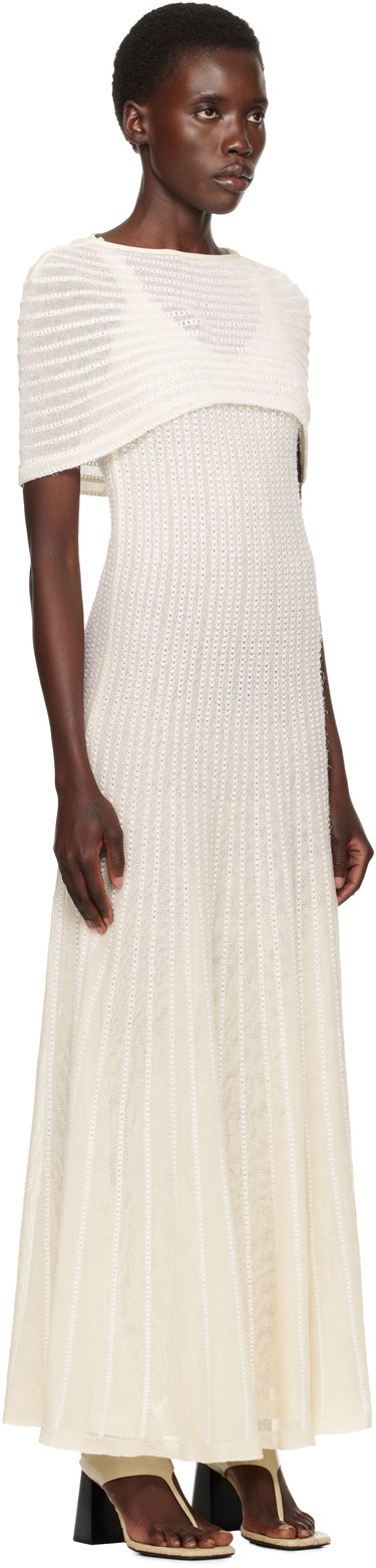 Kjole Khaite KHAITE Thora Maxi Dress Hvid | 9774125, 1