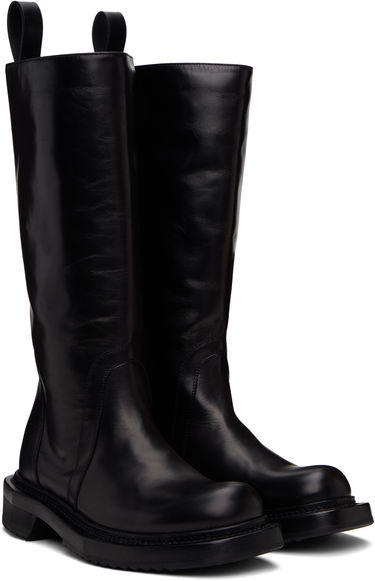 Tøj Rick Owens Rick Owens Hollywood Cyclops Tall Boots Sort | RP01E7837 LGT, 3