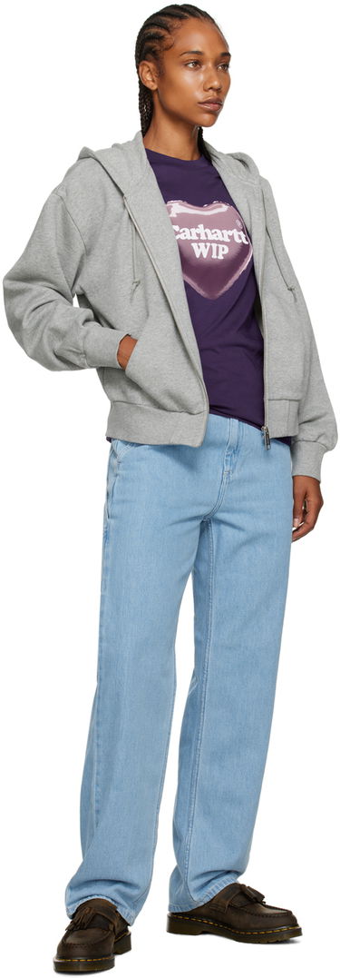 Jeans Carhartt WIP Straight Leg Jeans Blå | I031251 0112, 3