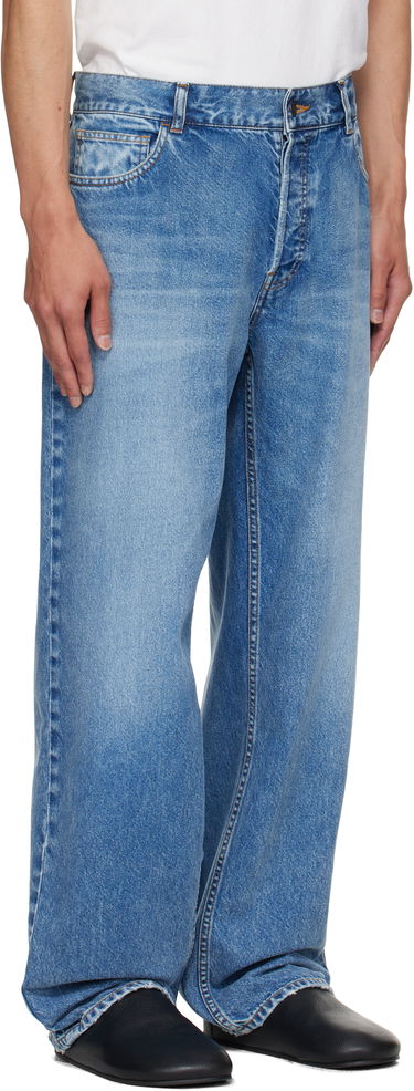Jeans The Row The Row Ross Wide Leg Jeans Blå | 554-W3874, 1