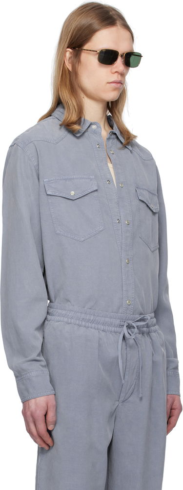 Jumpsuit ISABEL MARANT Isabel Marant Vasco Drawstring Shirt Jumpsuit Grå | CH0214HB-C2I07H, 1