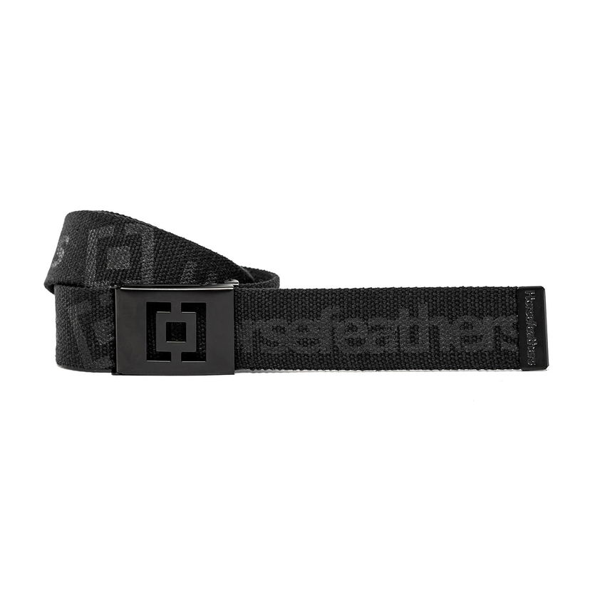 Bælter Horsefeathers Belt Idol Belt All Black Universal Sort | AA958L