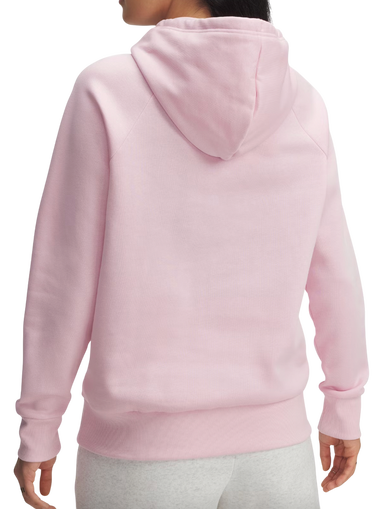 Sweatshirt Under Armour Rival Fleece Big Logo Hoodie Lyserød | 1379501-647, 1