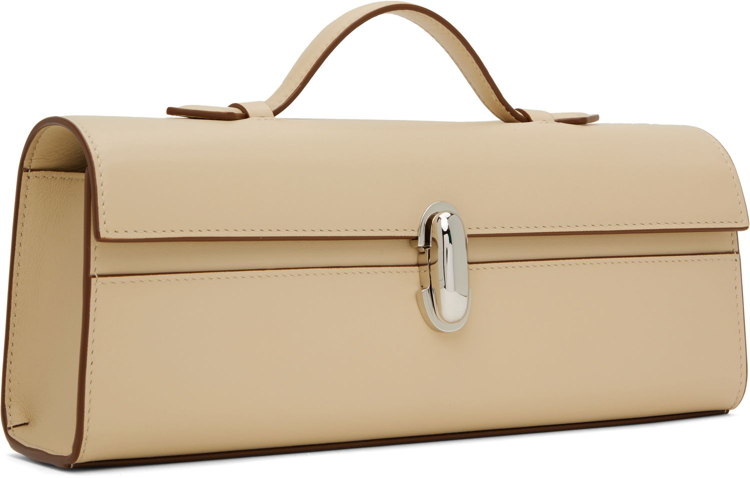 Håndtaske Savette Taupe Slim Symmetry Pochette Bag Beige | H-014-01-01, 1