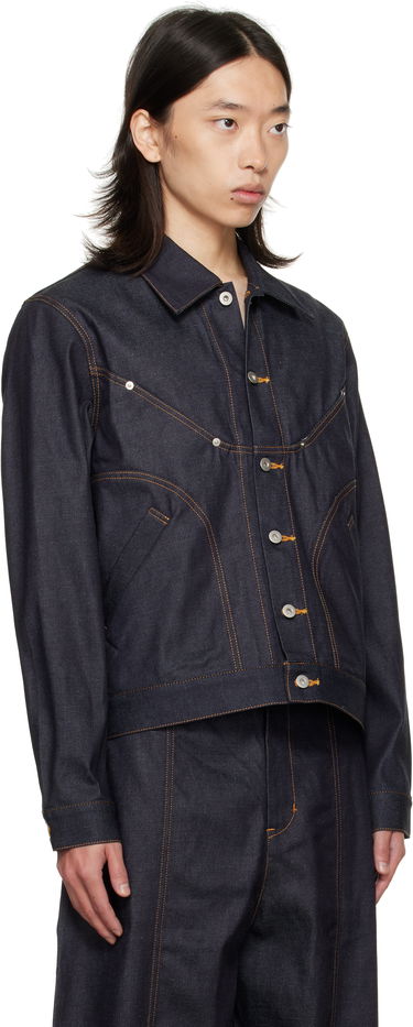 Jakke sage NATION SAGE NATION Jiji Denim Jacket Blå | S084 DENIM JIJI JACKET DENIM R, 1
